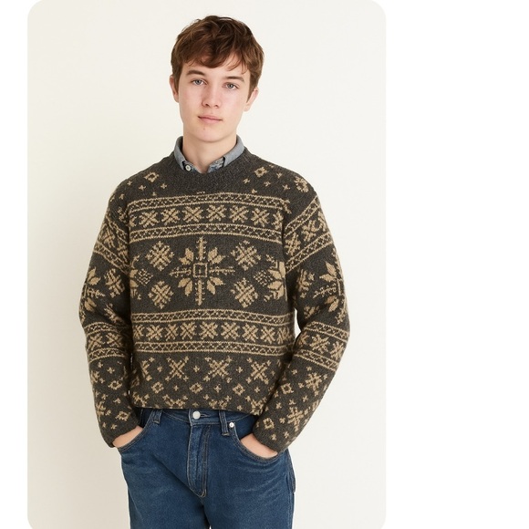 J. Crew Men’s Vintage Wool Sweater